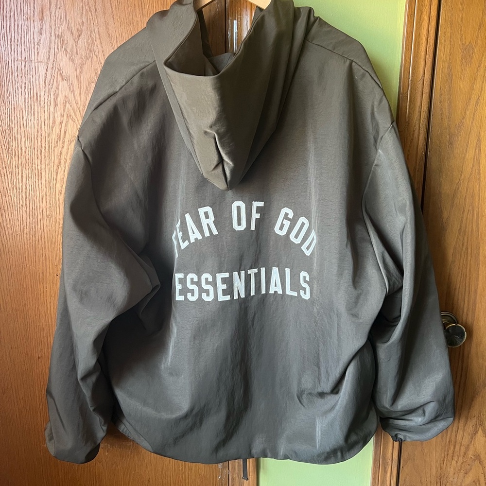 Fear of God Essentials Textured Nylon Jacket